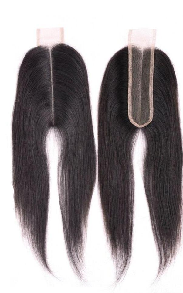E-5423 10A Grade 3/4 Straight Hair Bundles with 2x6 Closure Brazilian