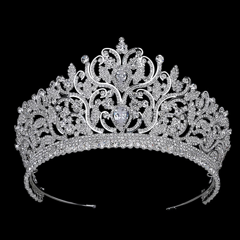 T-621 Vintage Styled Luxury Wedding Crown