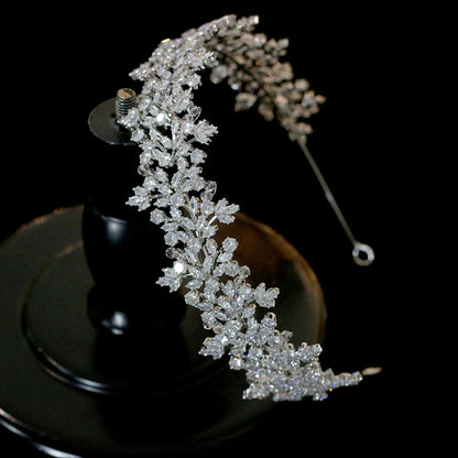 VH-673 Stunning Cubic Zirconia Bridal Headband