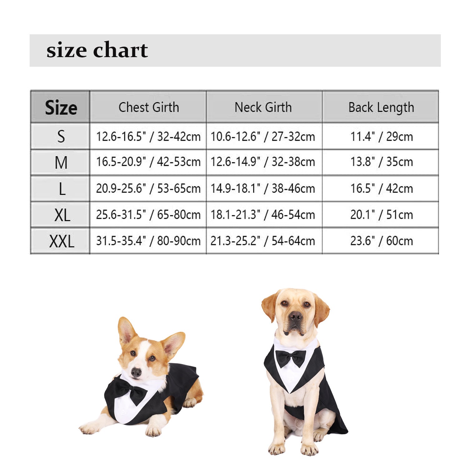 EC-6754 Pet Wedding Formal Suit